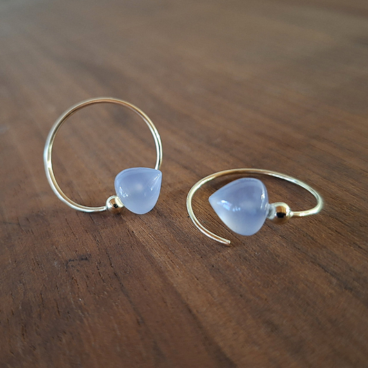 Gouden creolen | Dragonstail Byzantium